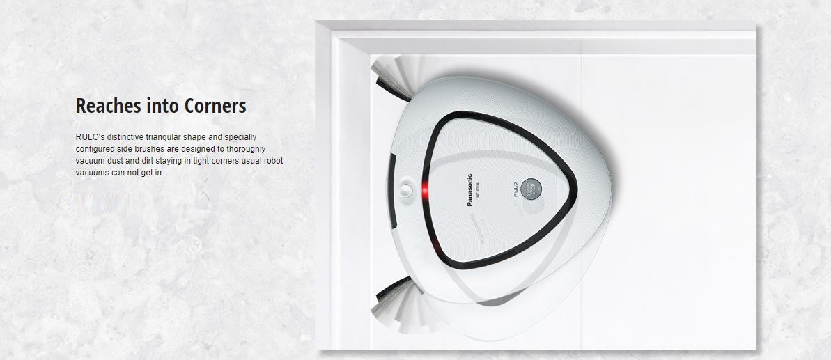 PANASONIC ROBOTIC VACUUM CLEANER - RULO MCRS1AW | BANHUAT.COM PANASONIC ROBOTIC VACUUM CLEANER - RULO MCRS1AW | BANHUAT.COM